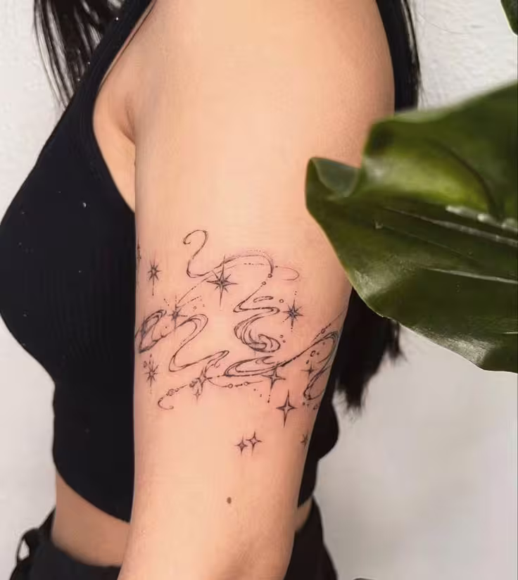 tatuajes minimalistas brazo