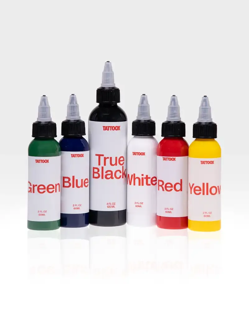 Tintas del kit de tatuaje