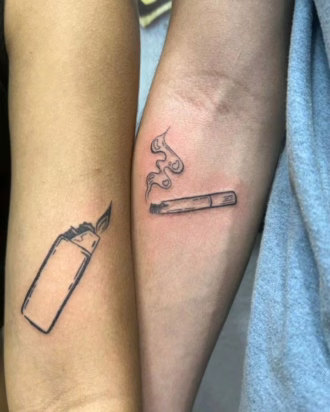 tatuajes para amigas inseparables