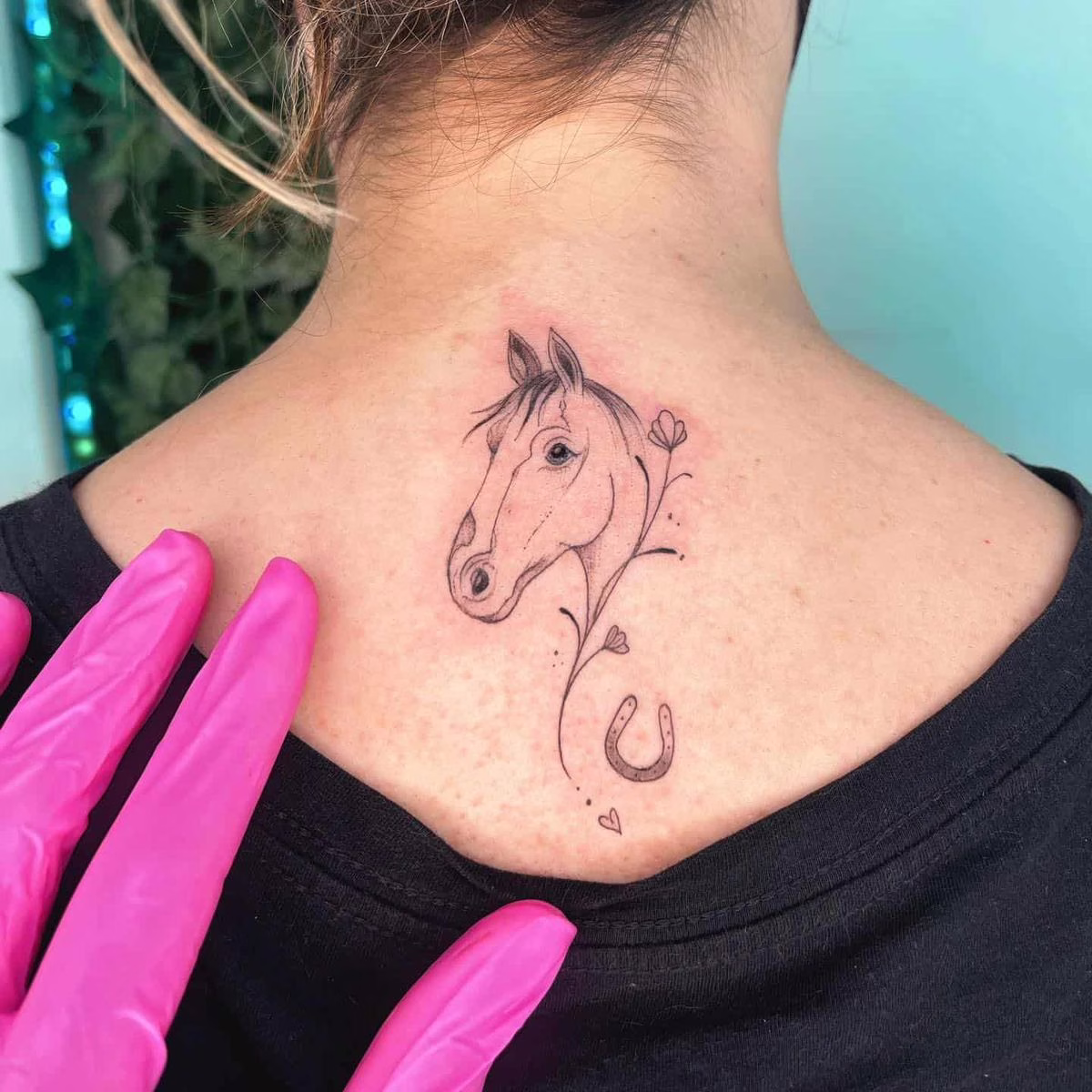 caballos tatuajes para mujer