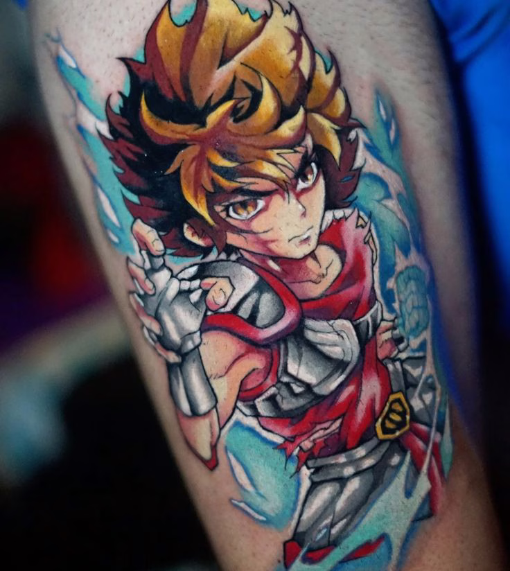 caballeros del zodiaco tatuajes