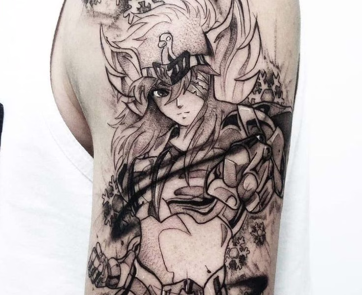 caballeros del zodiaco tatuajes